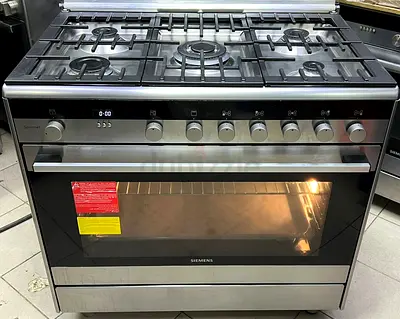 Siemens Full Gas Stove 5 Burners 90×60cm Mint Condition