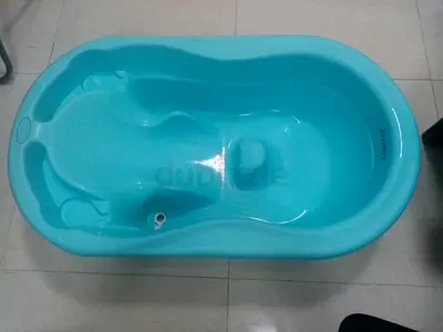 Used only once, Baby Bathtub in Aqua Blue