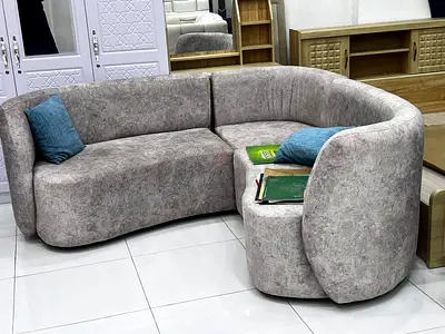 Cozy and Stylish Curved Sofa for Sale