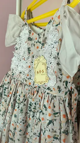 New Lovely Floral girl Dress for Your Little One.