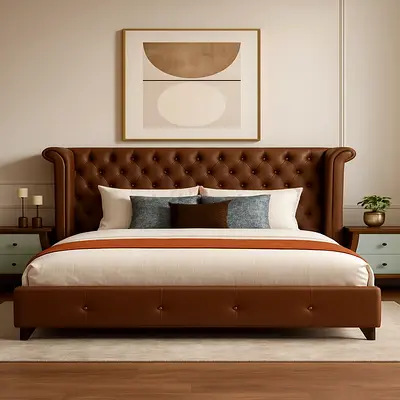Elegant beautiful 180*200 king size Bed