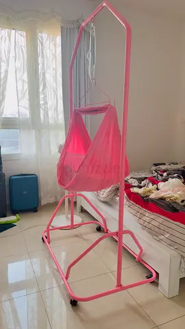 Cute Pink Baby Cradle for Sale