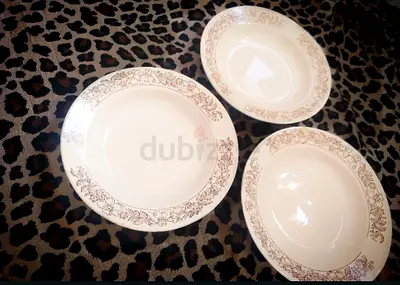 Beautiful Vintage Dinner Plates Set