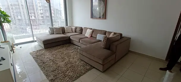 The one U shape sofa