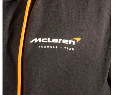 McLaren Racing softshell jacket size Large unisex black color