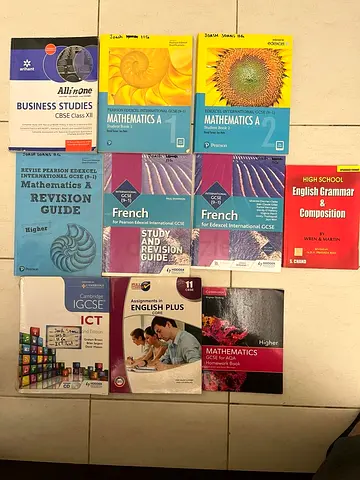 IGCSE/A-LEVEL/CBSE School textbooks