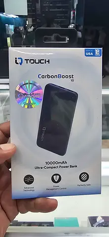 Ultra-Compact Power Bank - TOUCH CarbonBoost 10