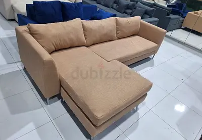 Comfortable L-Shaped Sofa with Chaise Lounge