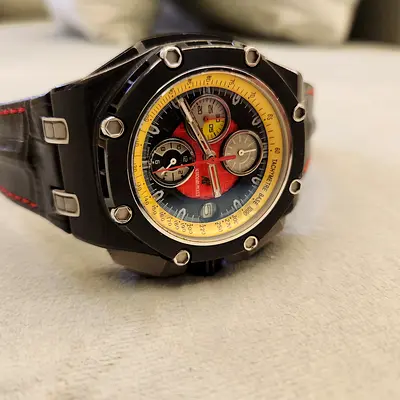 Stylish Men’s Sport Watch with Leather Strap