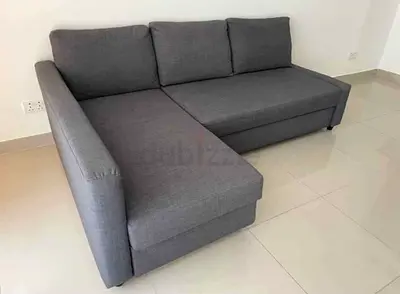 L shape sofa bed with storage IKEA