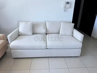 Cratebarrel lounge deep three seater sofa