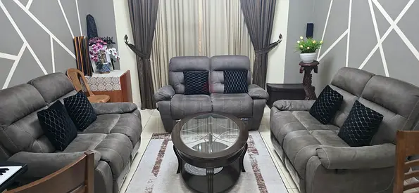 Recliner sofa set  - 2 seater ( 3 Nos )