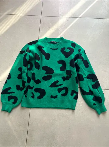 Sweater Green Leo Small new Ladies