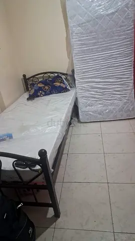 Single Bed with New Mattress for Sale