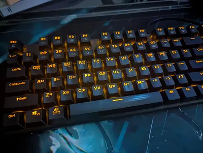 ABKO Hacker K590 - RGB Mechanical Keyboard