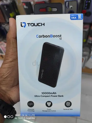 iTouch CarbonBoost 10 Power Bank - 10000mAh