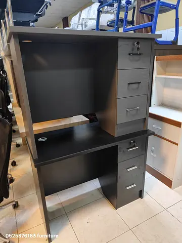 Functional and Sleek Study Table with Storage