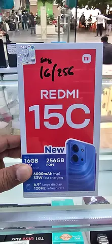 Brand New Xiaomi Redmi 15C - 16GB RAM, 25GB Storage