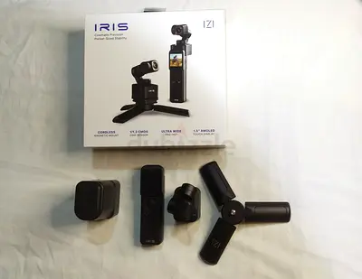 IRIS Gimbal Stabilizer for Smooth Video Recording and taking High resolution pictures