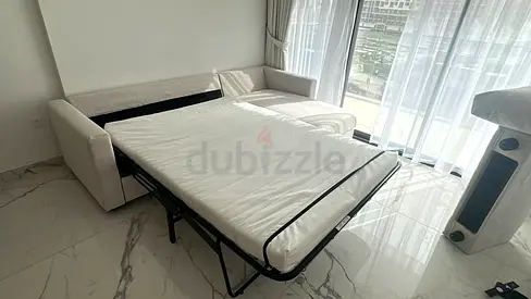 Ikea vimle L shape sofa bed with mattress