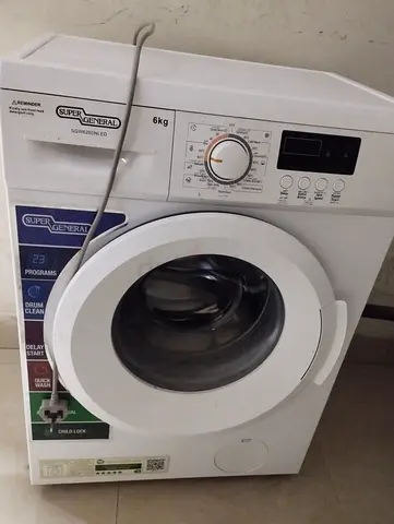 Super General Washing Machine - 6kg Capacity for Sale! Drum damaged