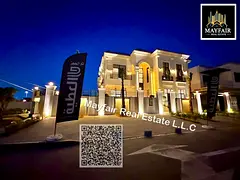 A spacious corner luxury villa in Al Yasmin, set on a 5500 sq ft plot with a 5000 sq ft built-up are