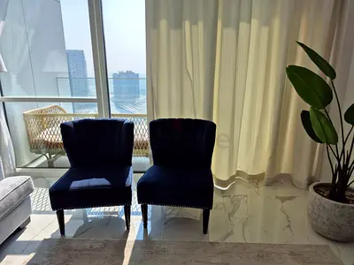 Chic Living Room Armchairs with Elegant Design 2 chairs