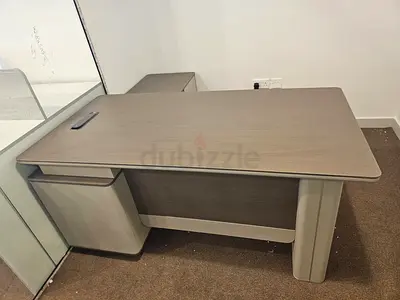 Modern Office Desk with Storage