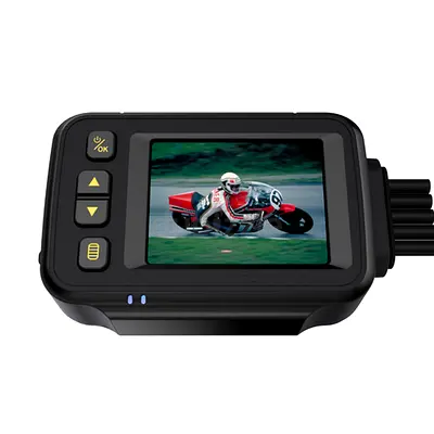 Motorcycle Driving Recorder Dashcam Dual Lens Dash Camera Locomotive Camcorder