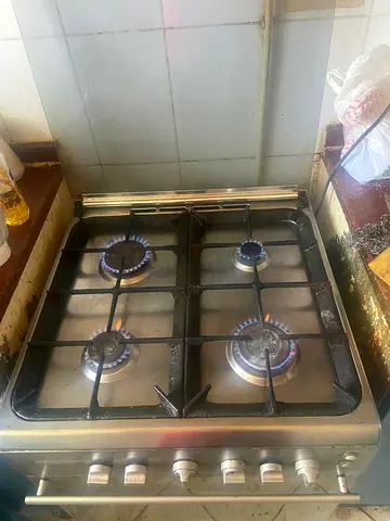 4 Burner Gas Cooker 60 x 60 cm