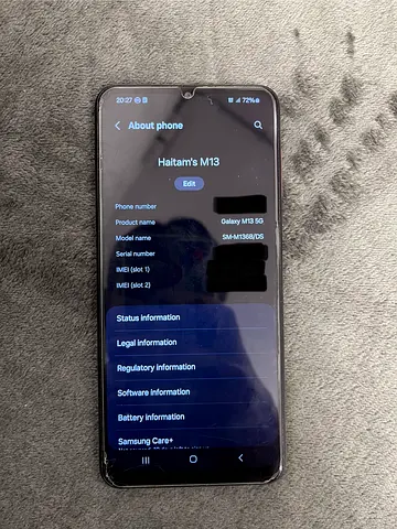 Samsung Galaxy M13 5G - Amazing Condition