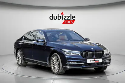 AED 1919/month | 2016 BMW 7-Series 740Li | GCC Specs | Ref#401911