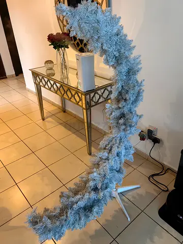 Unique Curved lighted Artificial Tree for Ramadan
