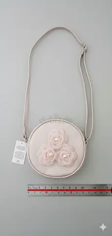 Charming Floral Design Crossbody Bag