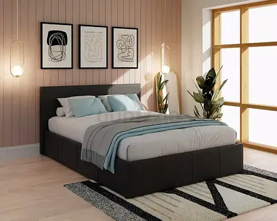 Brand new king size bed family bed storage bed nd medical mattress king bed double bed