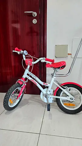 Kids 12-Inch Bicycle with Training Wheels - Fun  Safe Ride!