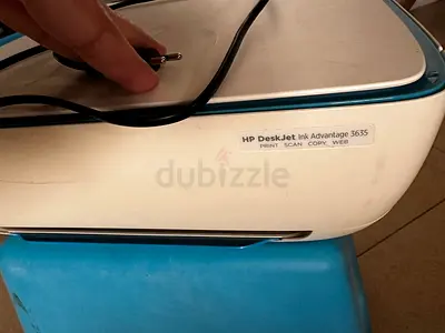 HP Deskjet 3635 Print Scanner Copier Machine (Inkjet), WIFI printer