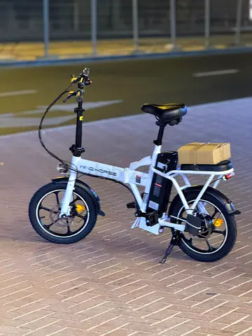 Windhorse W2A White | Folding Electric Bike | 630W Motor | Long Range | Brand New