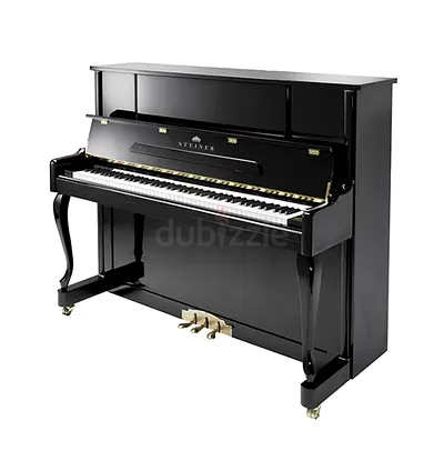 Steiner UP-121E Upright Piano - Black