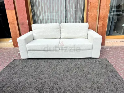 Ikea vimle gunnared beige sofa bed with mattress