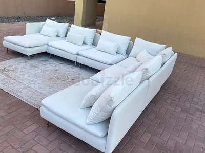 Ikea soderhamn u shape sofa