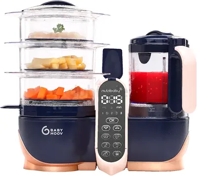 خلاط ومحضر الطعام نوتري بيبي + من موف رمادي 500.0 واط