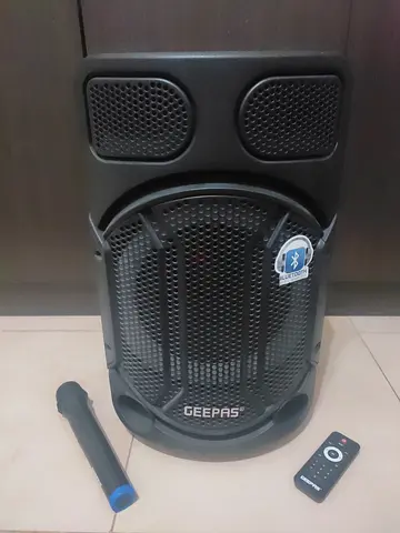 Portable Bluetooth Speaker with Remote  Microphone