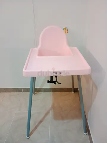Pink Booster High Chair for Sale