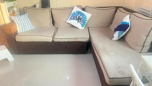 Modern 3-Seater + 2-Seater Sofa Set – Excellent Condition