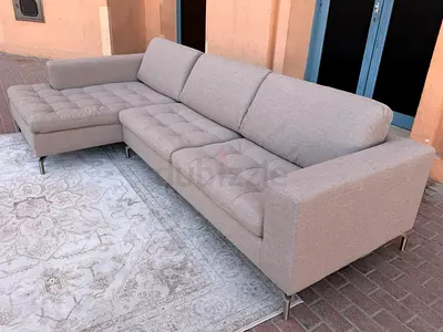 Looks great condition Natuzzi ltalian L Shape Sofa