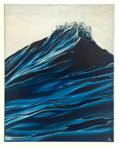 Premium original artwork – “Ocean crest” – oil on Canvas on 35% year-end sale