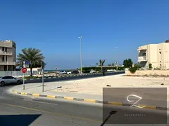 Land for sale in Sharjah, Al Khan / Al Khalidiyah area. Prime location, corner plot on 3 streets.