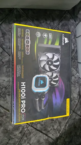 Corsair H100i PRO RGB Liquid CPU Cooler for Sale ( NEW )