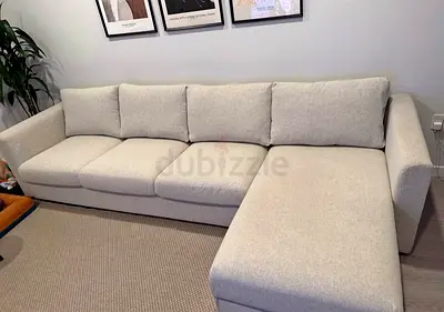 Ikea vimle gunnared beige L shape